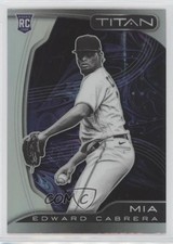 2022 Panini Chronicles Titan Holo Prizm Edward Cabrera #6 10cj