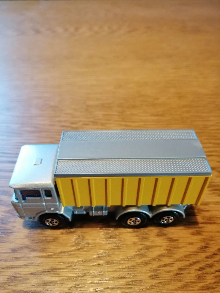Matchbox Superfast Modell Nr 47 DAF Tipper Container Truck in originaler Box - Bild 2 von 4