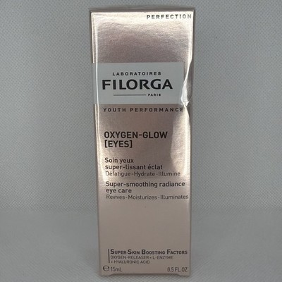 BNIB/SEALED~FILORGA-Glow Hydrating  Smoothing Brightening Eye Cream 15ml