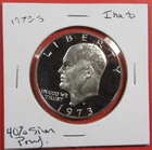 1973-S Eisenhower Dollar Proof — photo from another recent sale