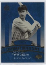 2005 Upper Deck Reflections Legendary Blue /75 Rick Ferrell #168 HOF 2d8