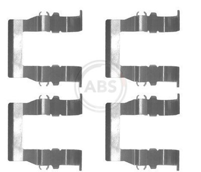 A.B.S. 1194Q Accessory Kit, disc brake pad for Citroen, Mitsubishi, Peugeot