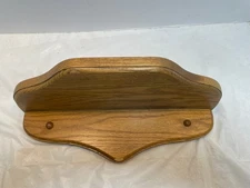 Vintage Rustic Country Hard Wood Wall Shelf Primitive Decor 14" x 6"