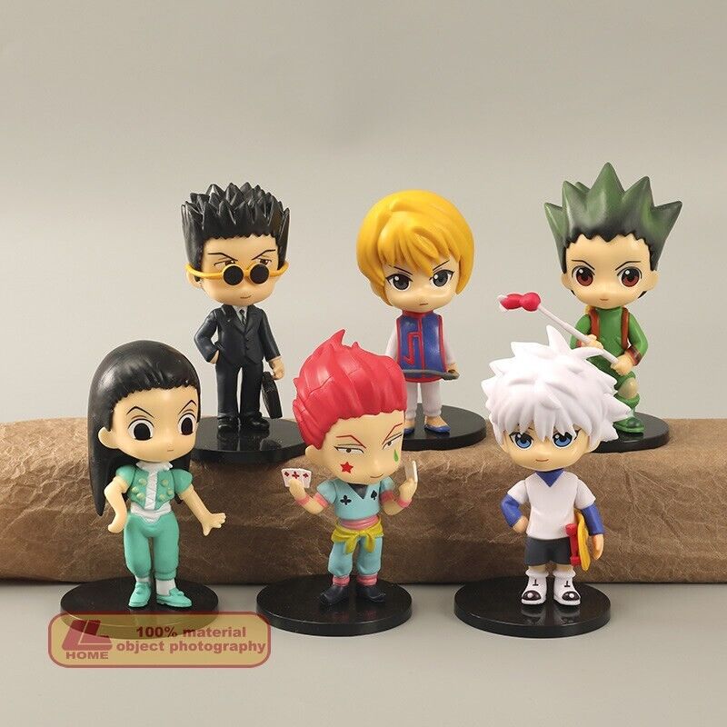 Hunter x Hunter - Mini Figure Korechara - Gon Kirua Hisoka Leorio