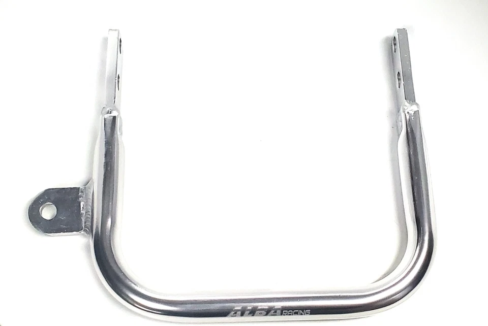 Barra de agarre parachoques Yamaha Raptor 660 aluminio Alba plata 203 T5 mancha Foto 2 de 2