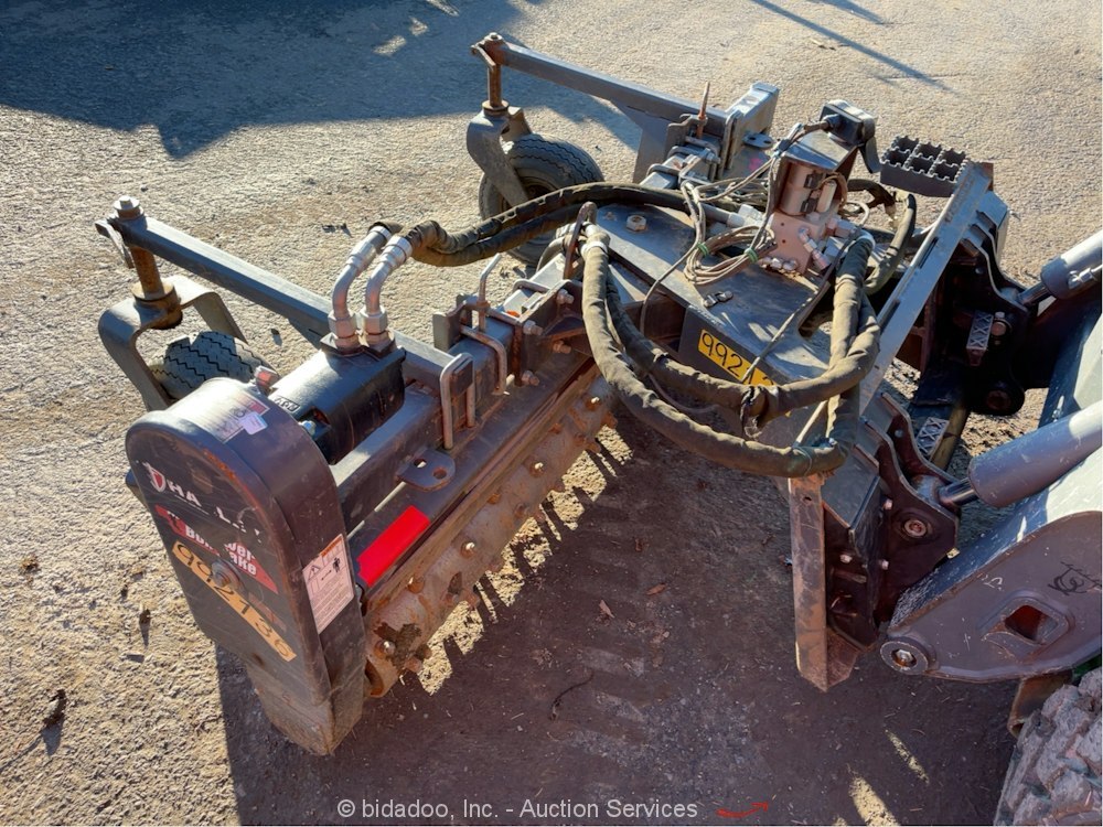 2017 Harley M6H0022 Paladin 72" Power Box Rake Skid Steer Attachment