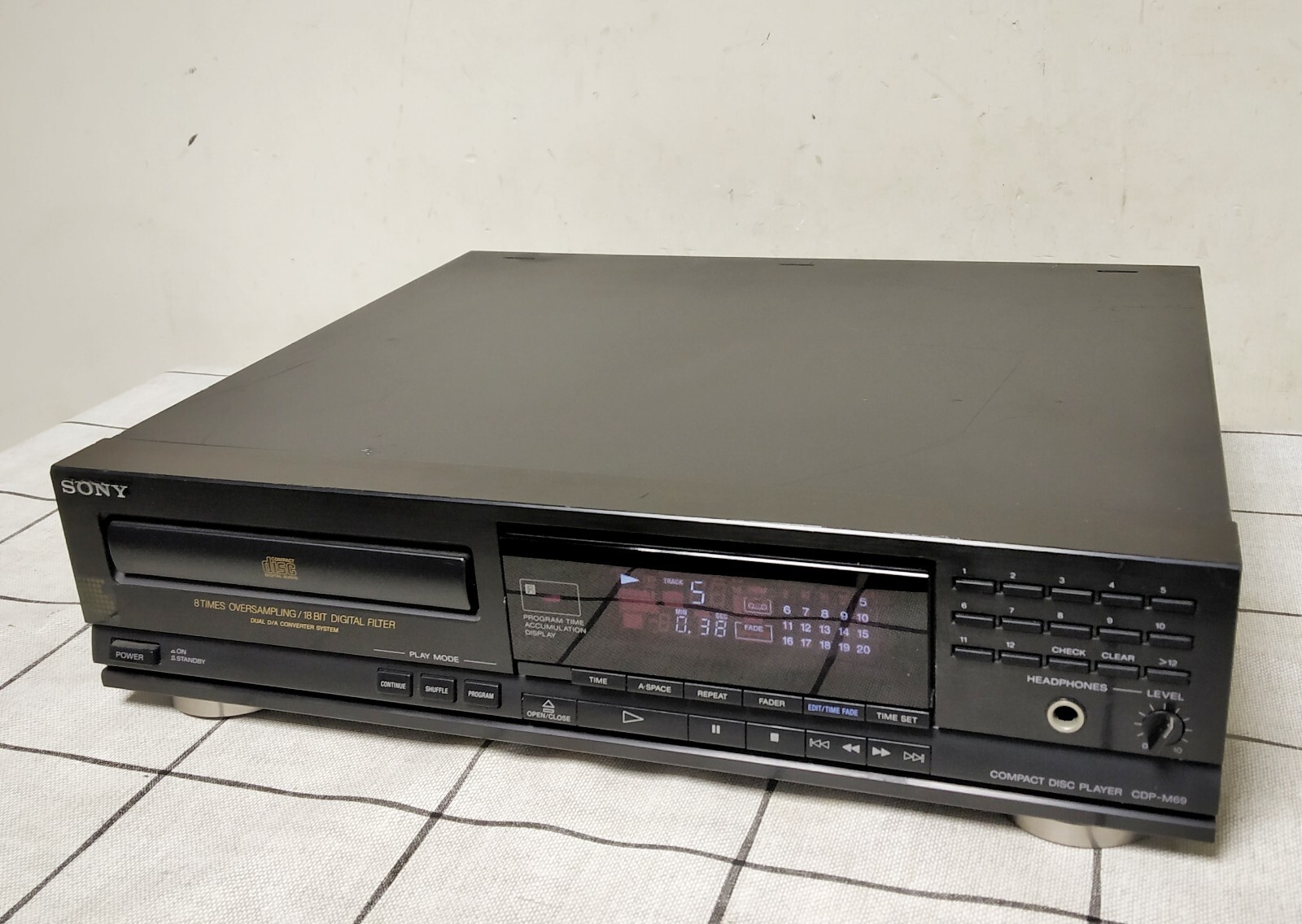 Sony CDPM69 Compact Disc CD Player Hifi Separate eBay
