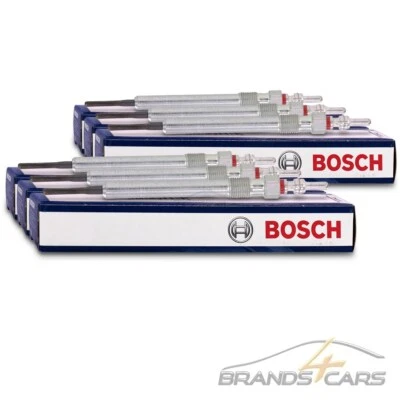 6x BOSCH GLÜHKERZE FÜR AUDI A4 A5 A6 A7 A8 Q5 Q7 PORSCHE VW TOUAREG 2.7 3.0 TDI - Bild 1 von 4