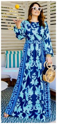 Lilly pulitzer navy maxi dress on sale