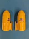 GI Joe The General Mortar Shell Lot of 2 Bomb Missile Vehicle Part ARAH 1990