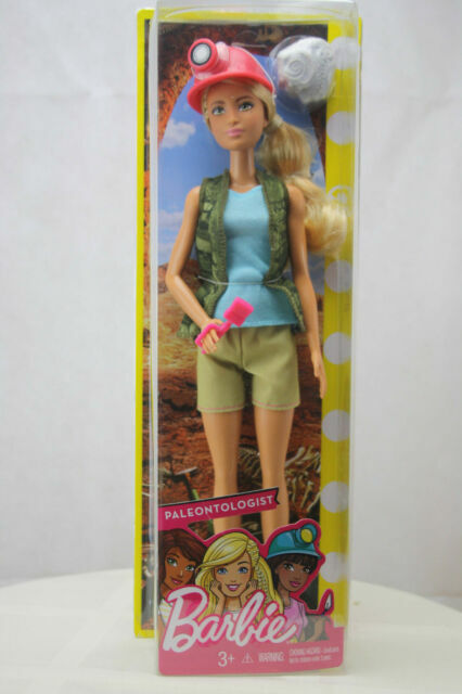 barbie paleontologist doll