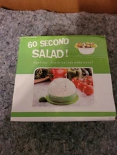 60 Second Salad! Maker, Easy, Fast Vegetable Chopper
