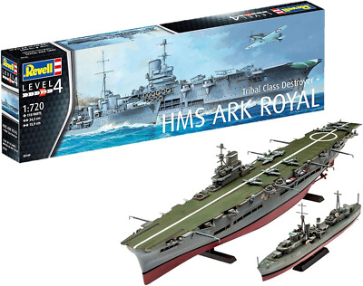 Revell 05149 Flugzeugträger HMS Ark Royal und Zerstörer der Tribal Klasse