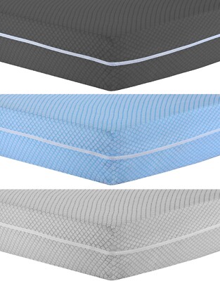 Anti-Bug Matratzenschutz mit Reißverschluss Bettbezug Vollgehäuse Doppel Kingsize