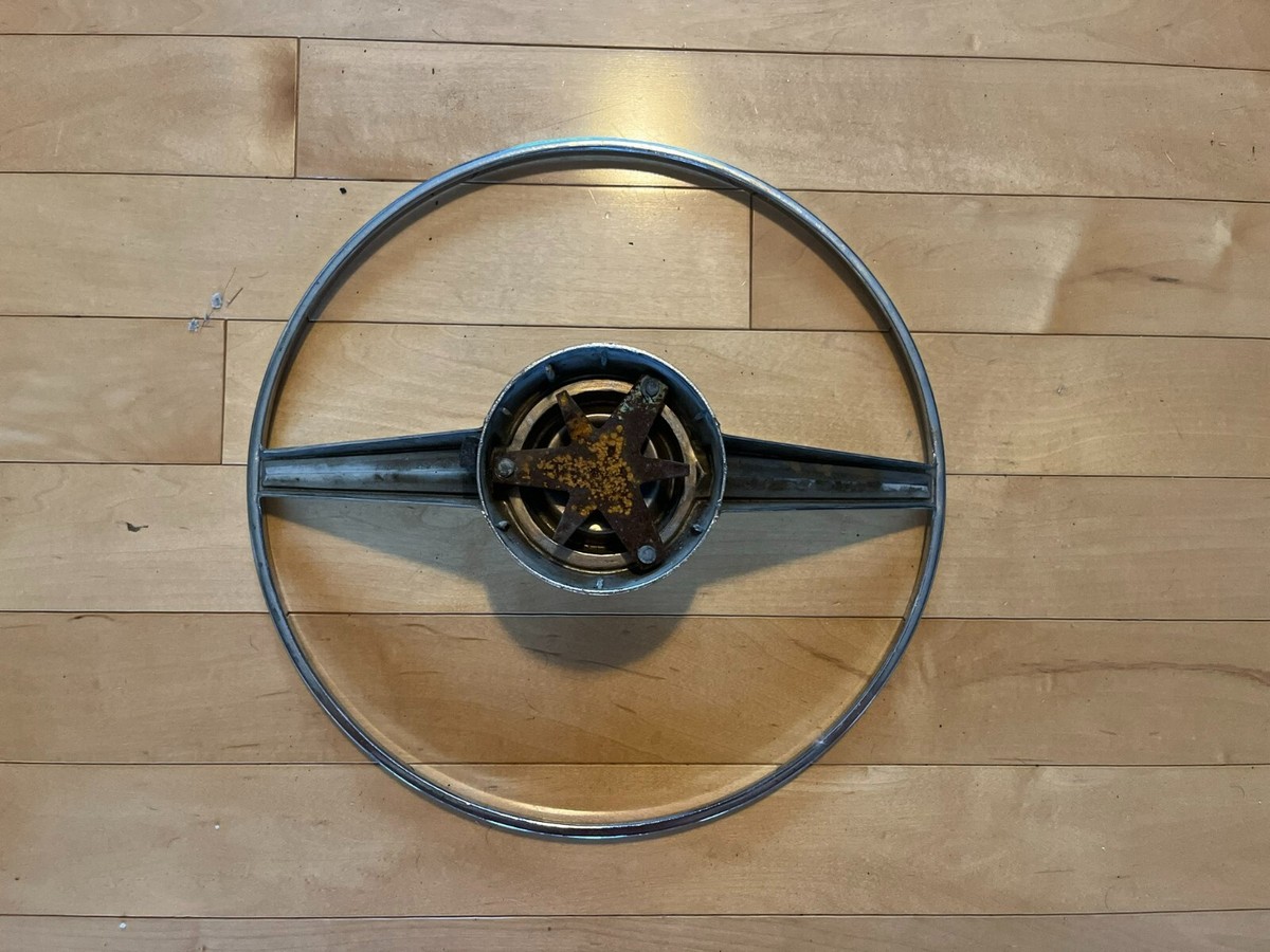 希少　1964〜1967　dodge primus moper系純正ステアリング 1964-67 MoPar simulated woodgrain steering wheel, nice