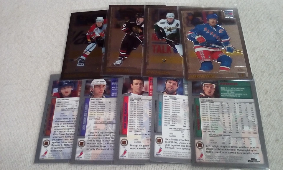 2000-01 Topps Chrome (00-99) part set Hockey Pick cards that you want/need. - Image 2 of 4