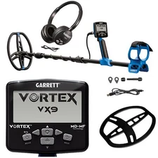 Garrett Vortex VX9 Metal Detector with CS-3 Z-Lynk Wireless Headphones