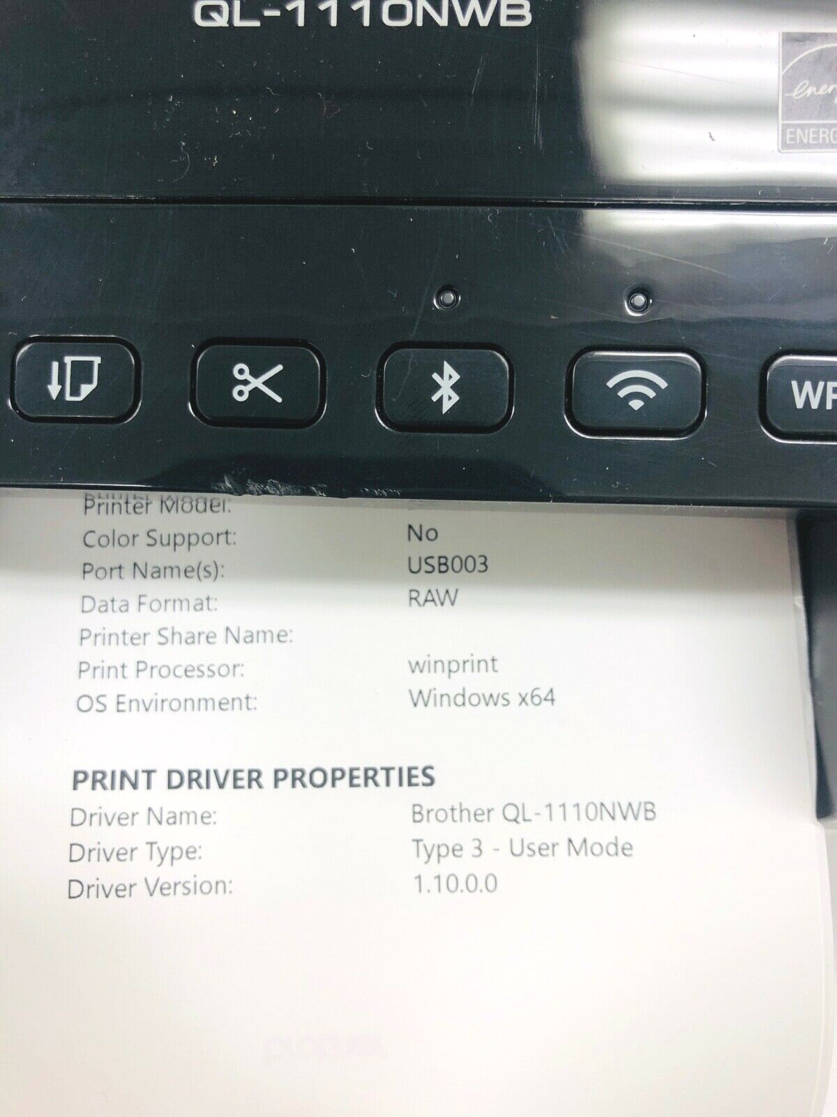 brother ql1110nwb for sale