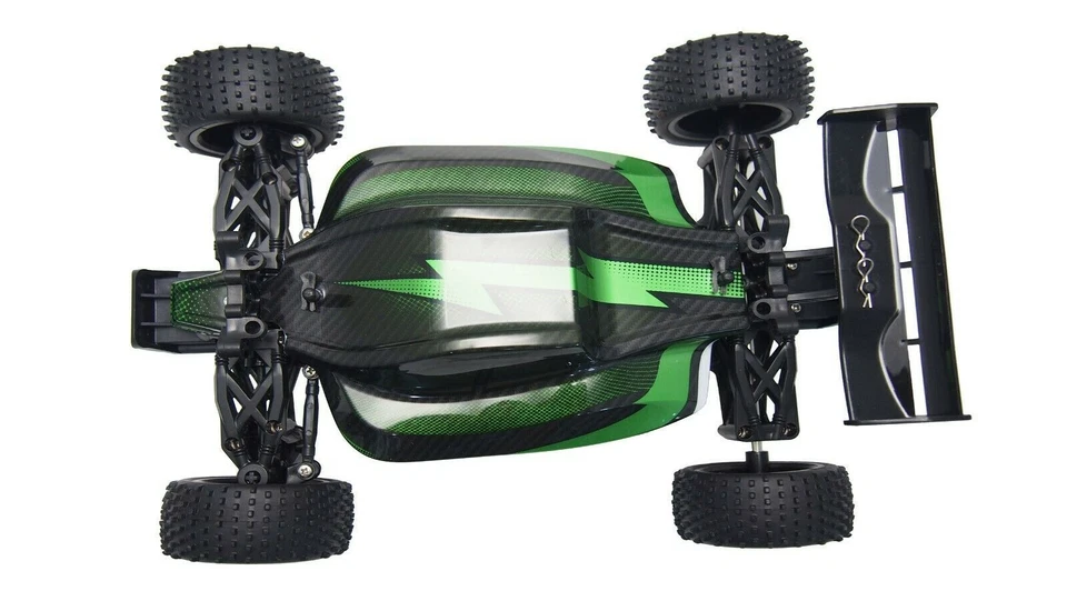 Amewi RC Buggy Storm D5 1:18 | Green | 4WD RTR | Offroad-Fahrzeug für Actionspaß - Bild 3 von 4