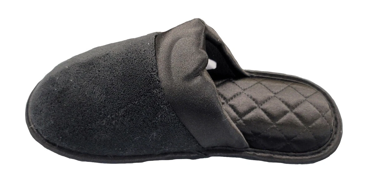 Isotoner Pantofole Donna In Microvelluto Con Pois, Memory Foam E Suola Ergonomica, 42 EU