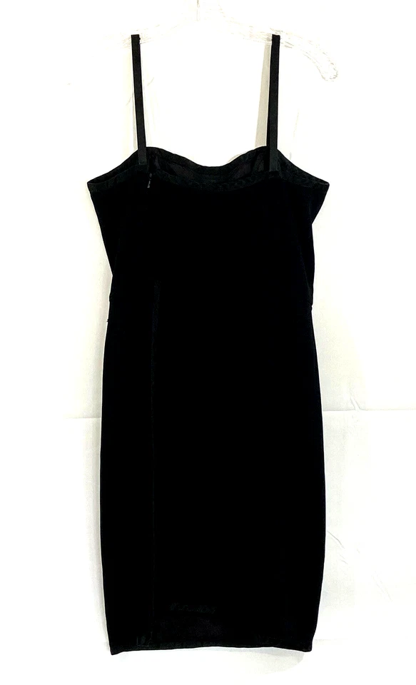 Mini Vestido Vintage BILL BLASS NIGHT Se Ajusta a S, XS Corto Negro Acanalado Texturizado Foto 2 de 4