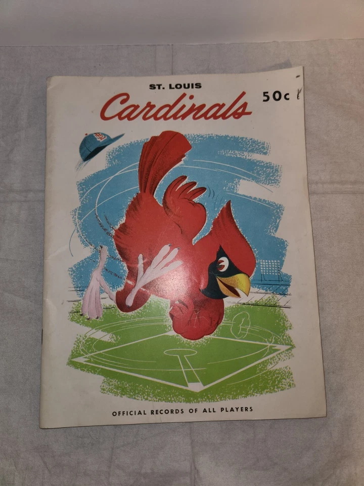 Lot of 7 Baseball, Sports Magazines Yearbooks, 1950s, 1960s, Yankees, Cardinals+ - Image 3 of 4