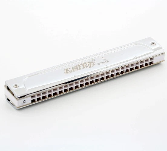 Nueva armónica trémolo de 24 agujeros, armónica profesional para jugador, principiante, regalo Foto 2 de 4