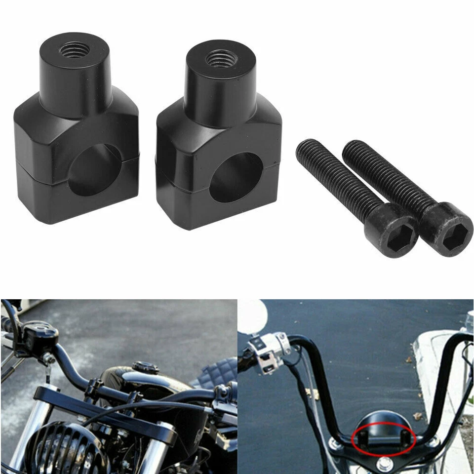 Montaje elevadores de manillar de motocicleta para Suzuki Marauder 1600 800 Savage 650 Foto 2 de 4