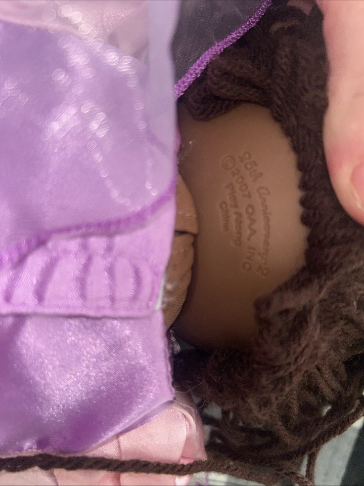 Кукла Cabbage Patch Kids ограниченный выпуск. 25-я годовщина афроамериканка No2 - Изображение 4 из 4