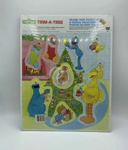 Whitman Sesame Street Collectors & Hobbyists Puzzles