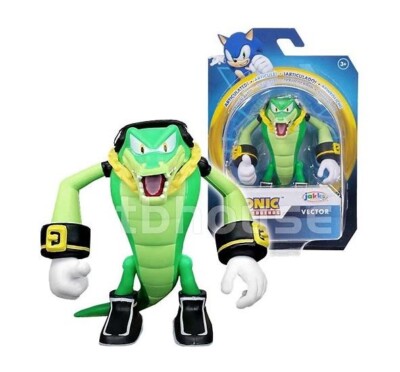 Jakks Pacific Sega Sonic The Hedgehog VECTOR 2.5'' Mini Figure NEW 2023