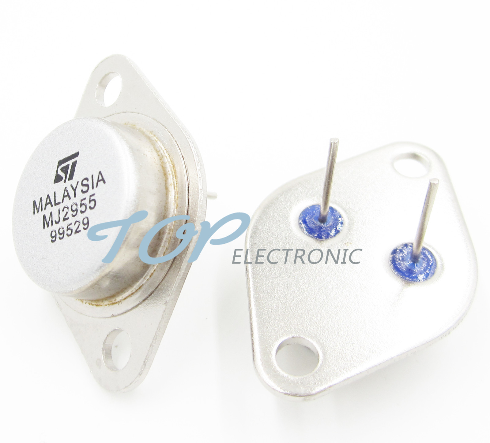10 Transistors MJ2955 PNP Audio - Lot Neuf Pour Ampli Ou Alimentation