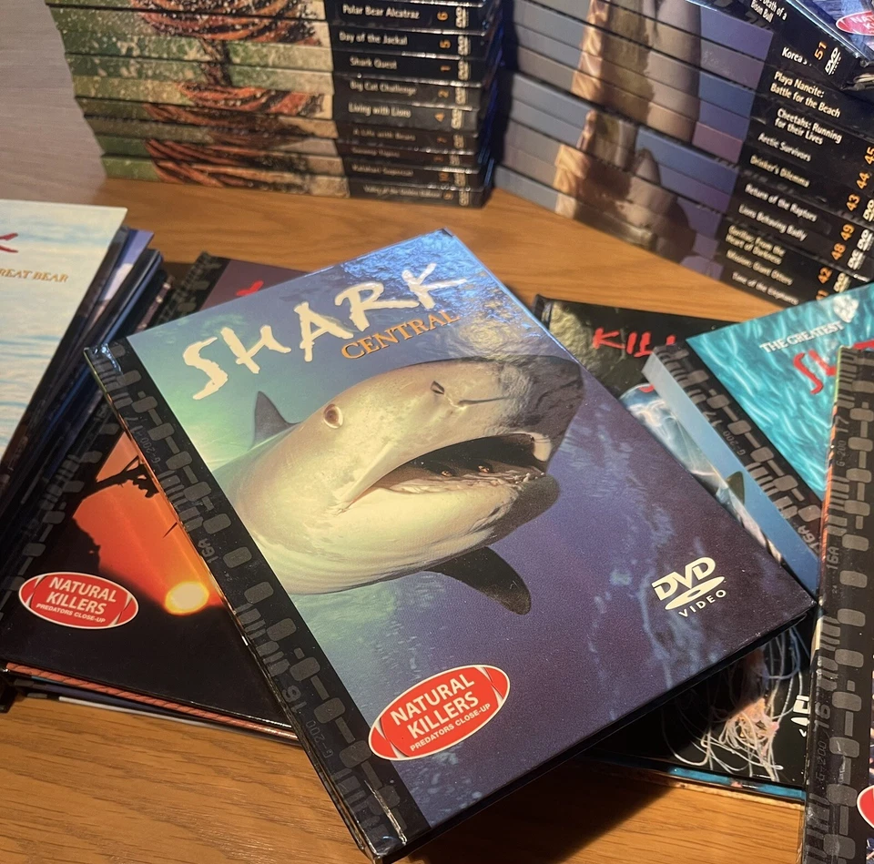 Natural Killers DVD & Books Predators Close Up Wildlife  Incomplete 40 Discs - Image 4 of 4