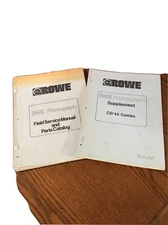 field service manual and parts catalog pluscd/45 combo supplement