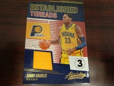 2018-19 Established Threads Danny Granger #'ed 34/75 JERSEY Level 3-PACERS