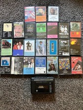 Variety Cassette Tapes 80's and GE Stereo