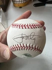 JARET WRIGHT  AUTOGRAPHED BASEBALL CLEVELAND INDIAN