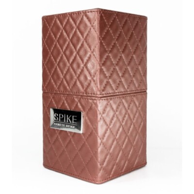 Anete SPIKE Make-up Pinsel Case rosé bronze Brush Holder Kosmetik Organizer Box