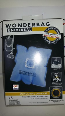 WB406120 10 SACCHETTI WONDEBAG PER ROWENTA SILENCE FORCE EXTREME COMPACT