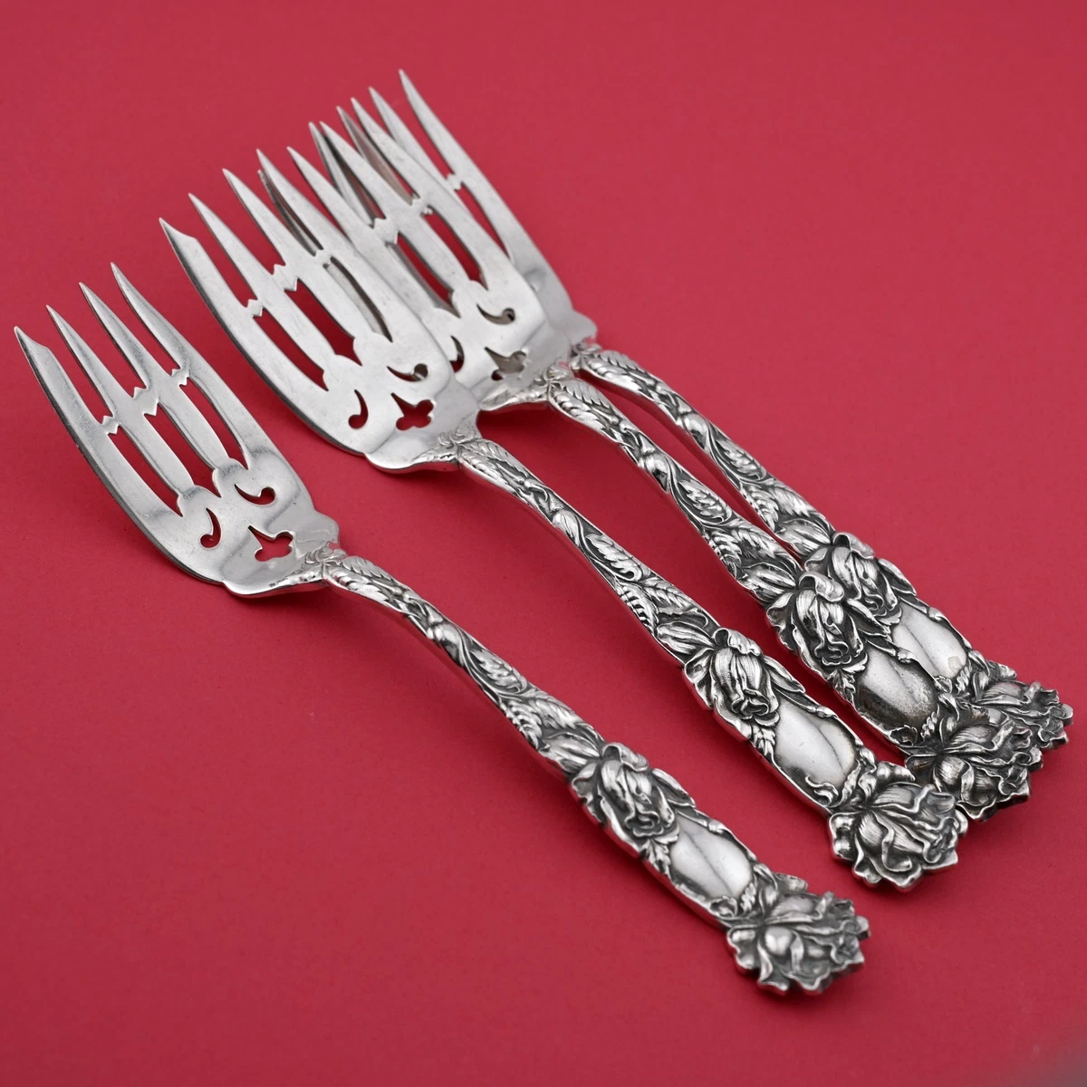 Alvin Bridal Rose Antique US Sterling Silver Flatware for sale | eBay