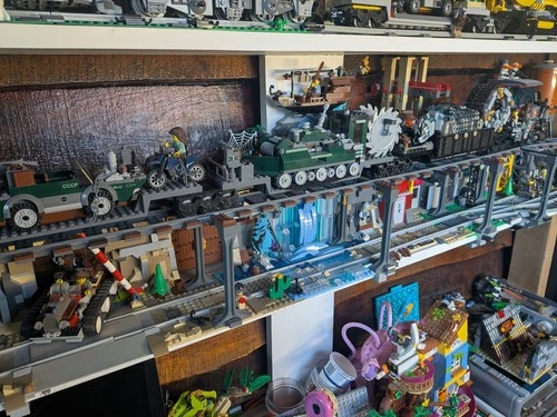 LEGO Indiana Jones Train 7625 & 7626 INCOMPLETE SETS Includes Instructions