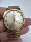 Rare vintage watch mens TIMEX Electric hidden back crown West Germany Speidel