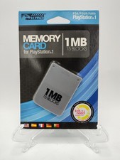 KMD PlayStation 1 Memory Card 1MB 15 Blocks  BRAND NEW UNOPENED FREE SHIPPING