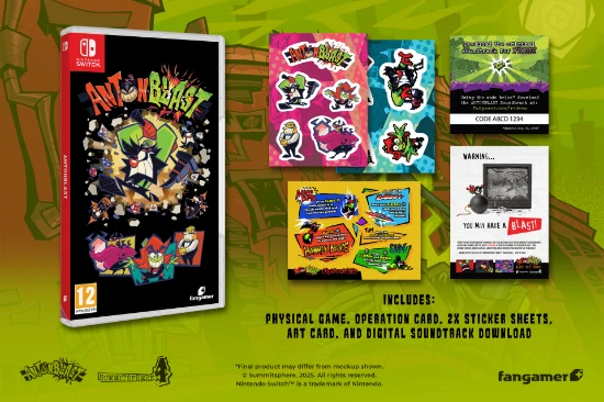 Antonblast - Nintendo Switch - Neu & OVP - EU Version