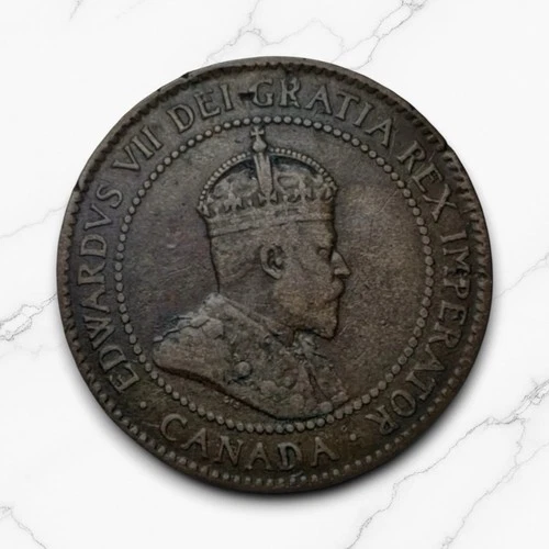 Photo of a 1906 Canada Large Cent from an eBay listing that sold on Jul 3, 2026