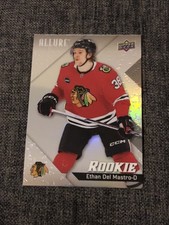 2024/25 Upper Deck Allure Glitter Bomb Ethan Del Mastro Rookie
