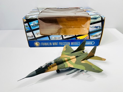 ✈️ Franklin Mint Armour MIG-29 Fulcrum Luftwaffe 1:48 Diecast emballage d'origine - Photo 1/12