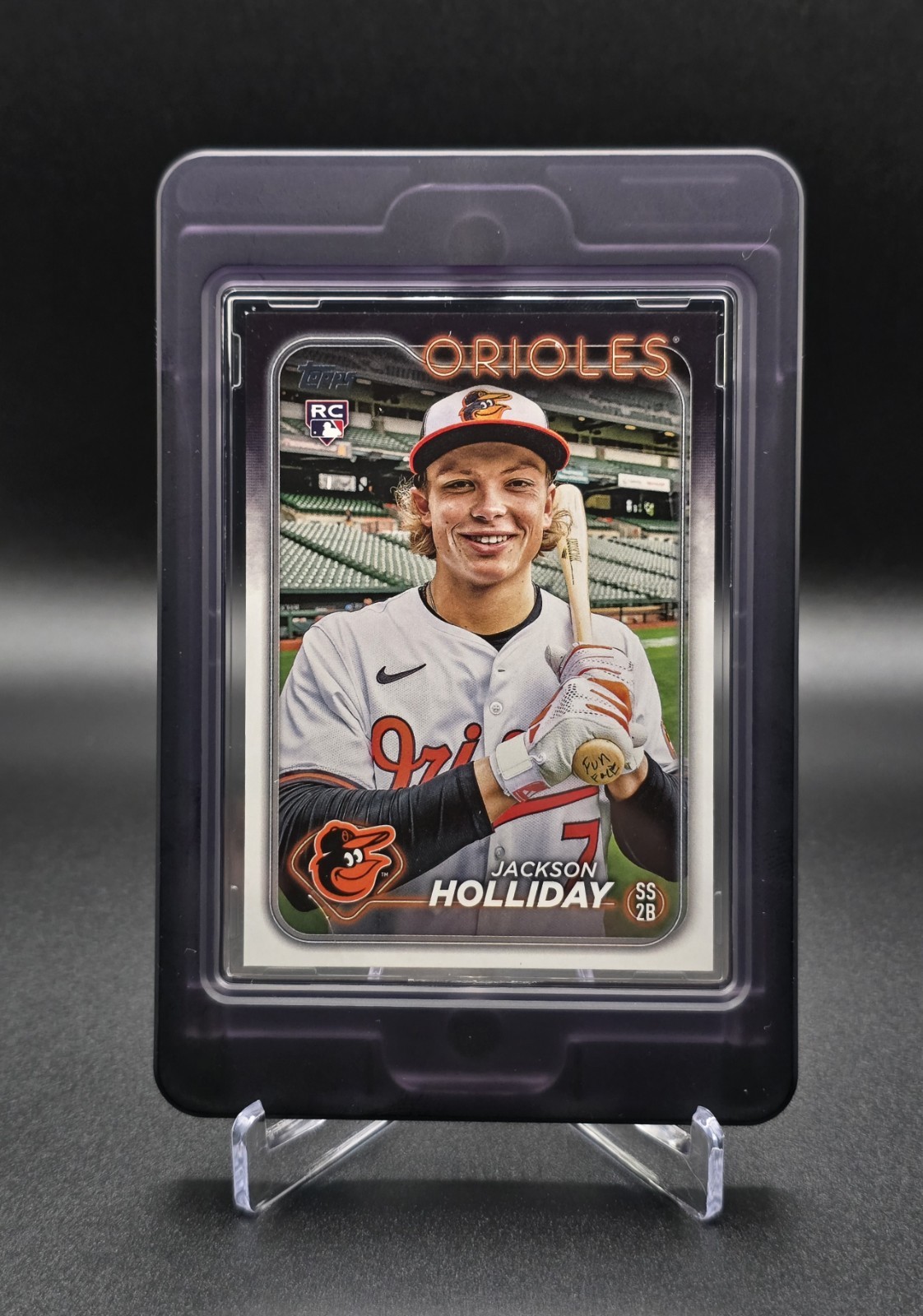 2024 Topps Series 2 #697 Jackson Holliday Fun Face SSP RC