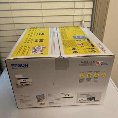 Epson EcoTank ET-2760 Supertank Color Inkjet All-in-One Printer