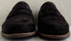 Crockett & Jones Seaton Unlined Dark Oak Suede Penny Loafer UK 10E US 11D ($640) — photo 5